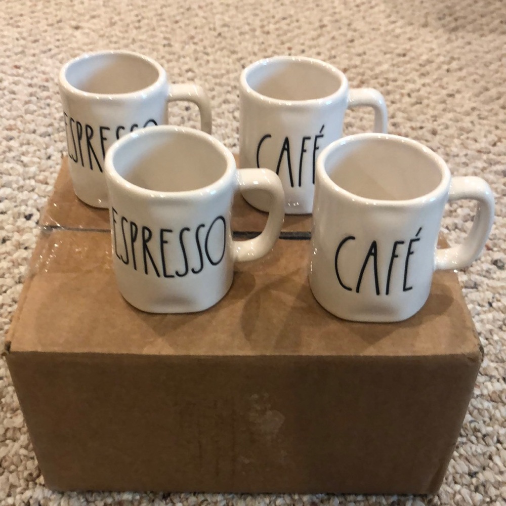 Rae Dunn espresso cups